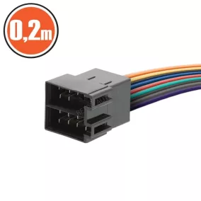 Rádiócsatlakozó ISO zacskó apa