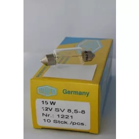 12V 15W SV8,5-8 sofita 44 mm Trifa izzó C10W