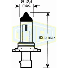 HB4A 12V 51W p22d Trifa izzó