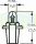 24V 1,2W BAX10s szü.fog.Trifa izzó  BAX10s/B8,3d