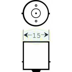 12V 10W Ba15s Amber szembep Trifa izzó