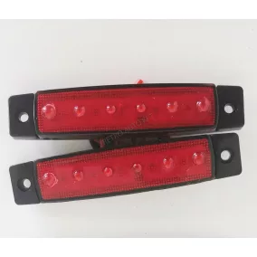 Szélességjelző Led piros /db 12/24v Autolife