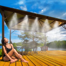 párakapu 10m 10 porlasztófej, fekete