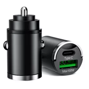 USB töltő USB/type C 100W gyorstöltő   Autolife