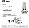 H7 led 12V 40W 4000lm Canbus párban Plug & Play Autolife