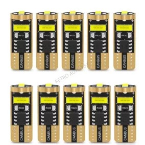 LED 5W 12/24V T10 W5W izzó 2025 3SMD Canbus /db Autolife