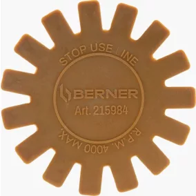 Berner radírozó tárcsa fogazott