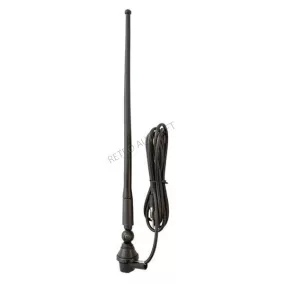 Autó Antenna gumis fekete 34cm Automax AM3536