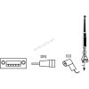 Autó Antenna adapter iso-din 4cars Egyen