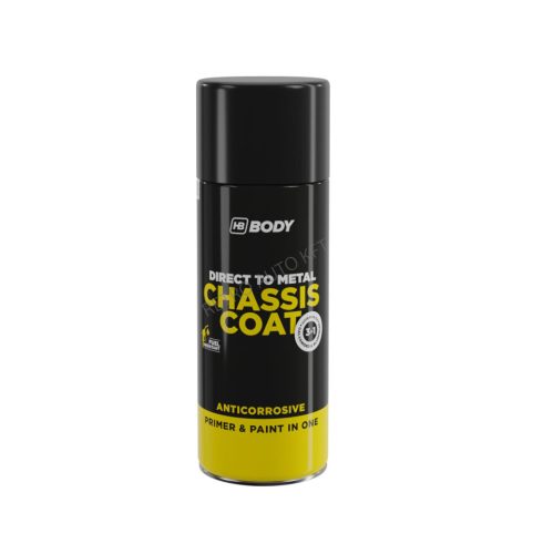 Chassis Coat 3:1 ezüst alapozó festék spray fémre - olaj és benzinálló HB Body  