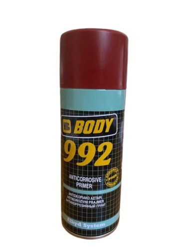 Korróziógátló alapozó spray vörös 400ml  HB Body 992