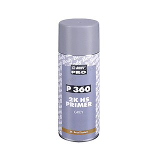 Alapozó spray szürke 400ml  HB Body P360