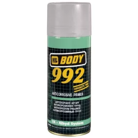 Korróziógátló alapozó spray szürke 400ml  HB Body 992