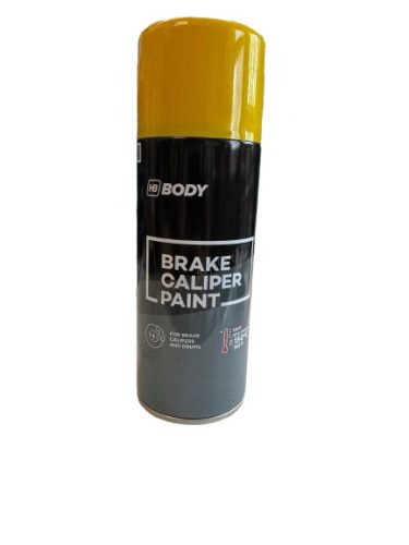 Féknyereg festék spray sárga 400ml HB Body