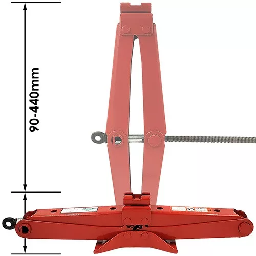 Trapézemelő 2 t Scissor Jack SLH7312