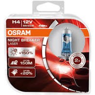 H4 60/55W +150% OSRAM 2DB LASER