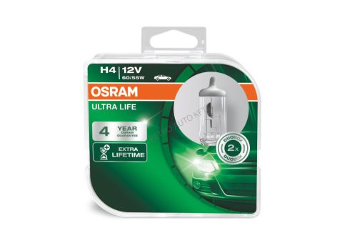 H4 60/55W OSRAM ULTRA LIFE 2DB