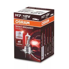 H7 55W OSRAM + 100%  Night Breaker Silver 1db H7 55W OSRAM + 100%  Night Breaker Silver 1db