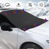 Szélvédő takaró mágneses 215x125 4 évszakos Autolife
