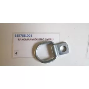 Rakományrögzítő gyűrű 1500lbs  1 furat