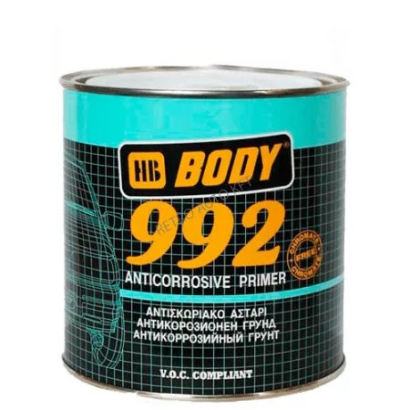 Korróziógátló alapozó szürke 1kg HB Body 992