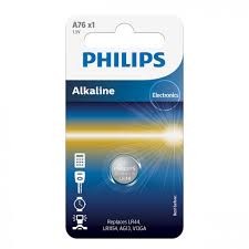 Gomb elem Alkaline PHILIPS LR44