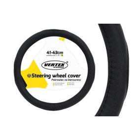 Kormányvédő 41-43cm fekete pöttyös varrott