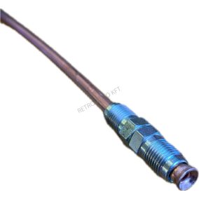 Rézfékcső  10x1 Trabant 1.1  55 cm felemás