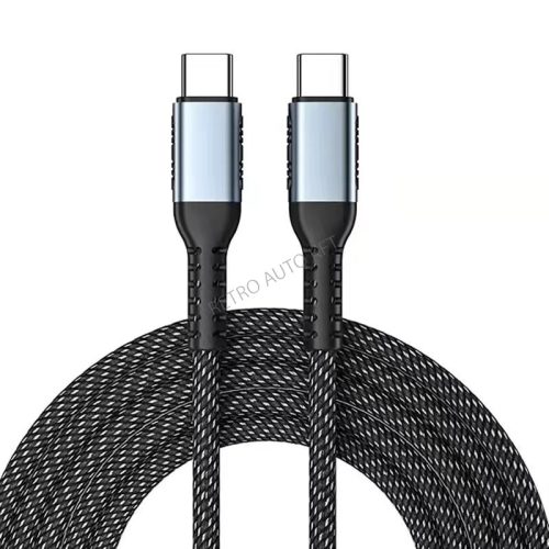 USB töltőkábel TypeC-C 1 m 100w 5A 12-24v 12125    Autolife
