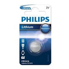Gomb elem Lithium Philips 3V
