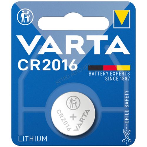 Gomb elem Lithium Varta 