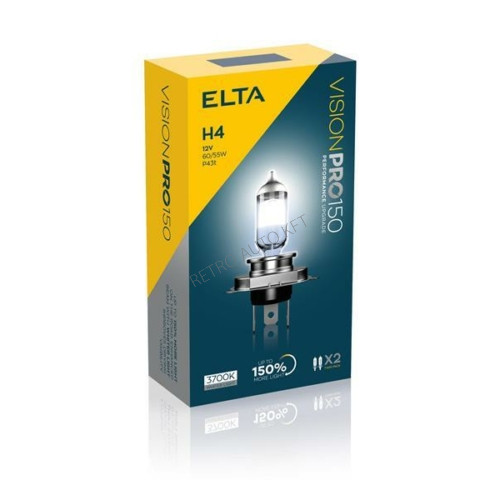 H4 60/55W izzópár Elta Pro Vision 150%