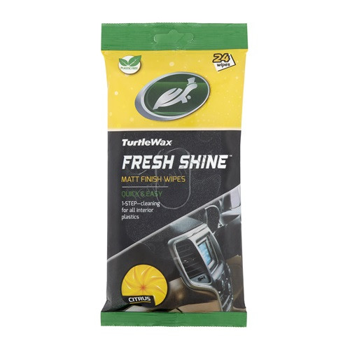 Fresh Shine műszerfal ápoló kendő Citrus 24db Turtle wax fg54074