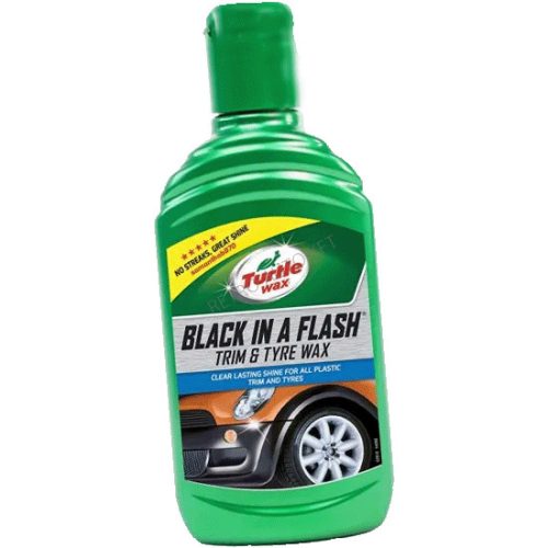 Black in a Flash 300 ml külső műanyag ápoló gél Turtle Wax 52791