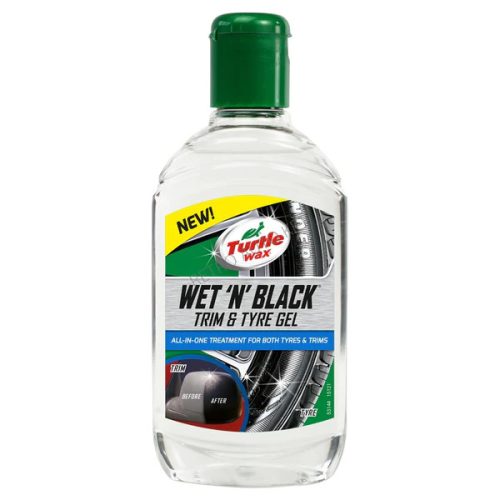 Wet 'n Black trim & tyre gel gumi és lökhárító ápoló gél 300ml Turtle Wax