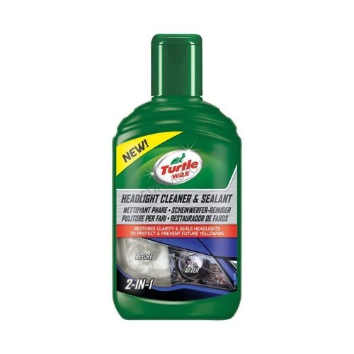 Headlight Cleaner & sealant fényszóró helyreállító és tömítő folyadék 300ml Turtle Wax