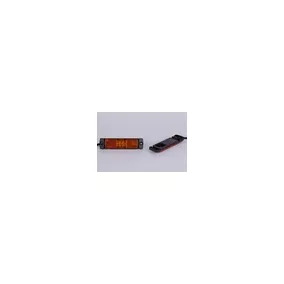 Helyzetjelző sárga LeD FT-17Z + +tartó 102mm x 52mm