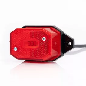   Szélességjelző piros szögletes 62x42mm talpas FT-001 Fristom