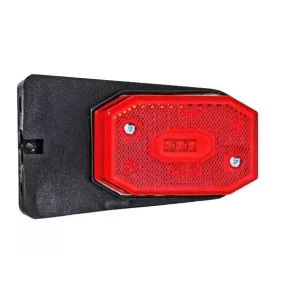   Szélességjelző piros szögletes 62x42mm vastagfüles FT-001 Fristom