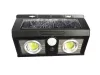 Napelemes ledlámpa  dupla  LED-813 B