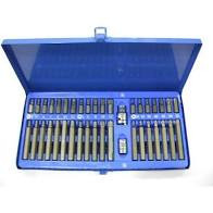 Torx, hexadecimális és spline bit készlet, 40 db-os Vorel