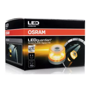 Tetővillogó LED sárga mágneses elemes OsramIP54 V16