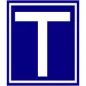 T-betű statikus kék Maxeed