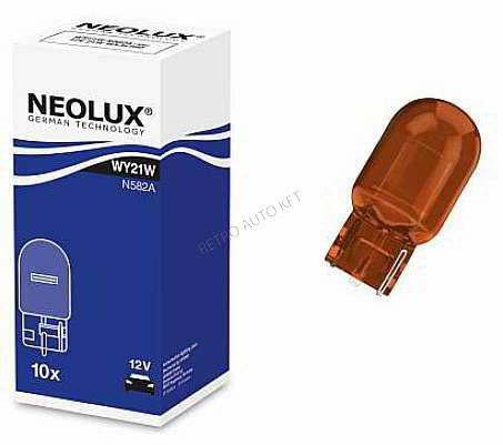 12V 21W fogalat nélküli izzó  NEOLUX W3x16d