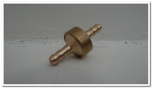 Visszacsapó szelep 6mm. réz