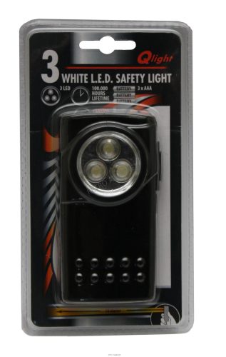 Elemlámpa Qlight  3 LEDes 207-3L