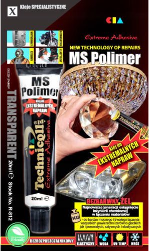 MS Polimer extrém ragasztó Techniqll   20ml.