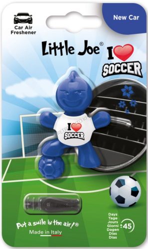 Légfrissítő Little Joe I love Soccer kék-fehér