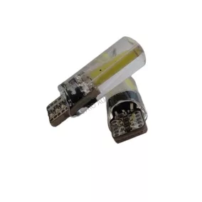 LED 12V 5W Fehér 4SMD 2db Canbus T10 Filament szilikon