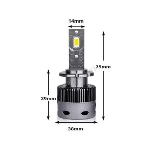 D2S LED készlet P32d-2 foglalat, 35W, 6000K, CanBus pár vezetékes